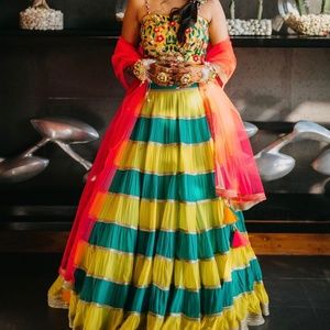 Indian ethnic wear lehenga (skirt) set